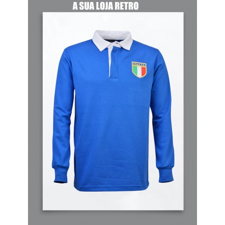 Camisa retrô Italia ML - 1980