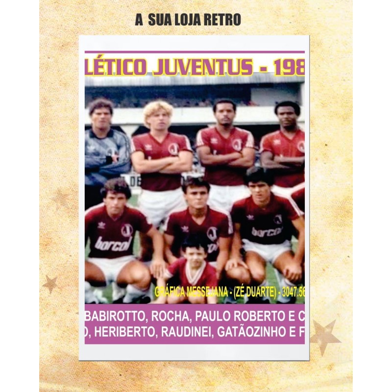 Camisa retrô Juventus da Mooca - 1983 - Camisas de Clubes Futebol Retro.com