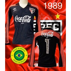 Camisa retrô São Paulo goleiro ML -1989