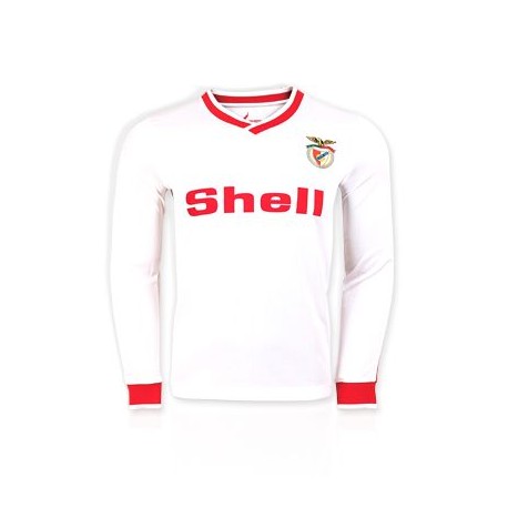 Camisa Retrô Benfica branca shell - POR