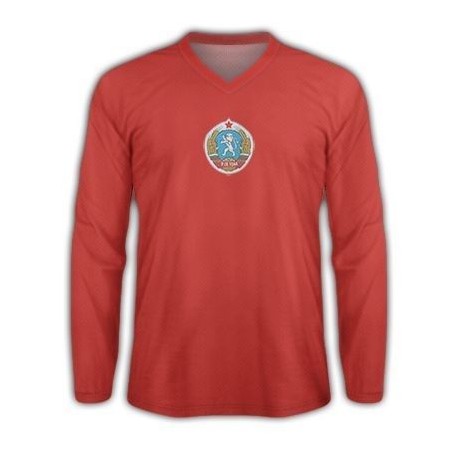 Camisa retrô Hungria ML vermelha 1950
