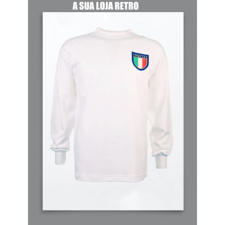 Camisa Retrô Italia ML- 1960