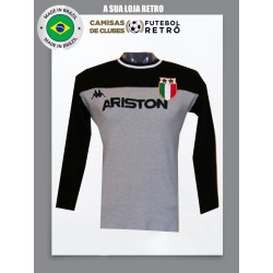 Camisa Retrô Juventus de Turim Ariston goleiro 1986