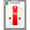 Camisa Retrô Ajax de Amsterdam Tdk 1985