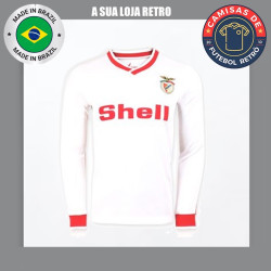 Camisa Retrô Benfica branca shell - POR