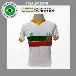 Camisa retrô Sampaio Corrêa Futebol Clube logo branca