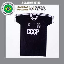 Camisa Retró Russia preta 