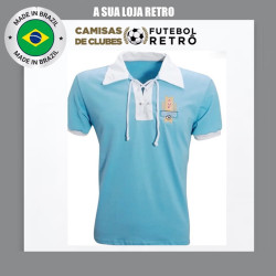 Camisa retro Seleção Uruguai Cordinha