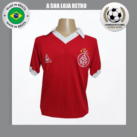 Camisa retrô Internacional - 1981 - 82 le coq sportif