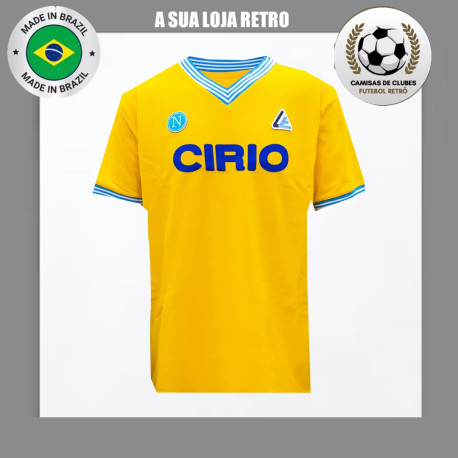 Camisa Retrô Napoli Cirio 1984 - ITA