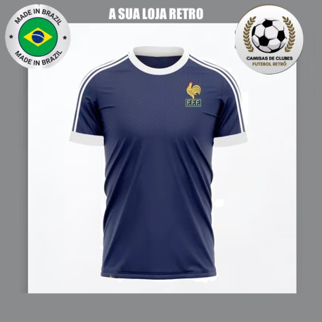 Camisa retrô da França - 1982