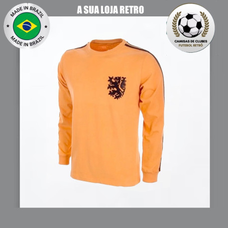 Camisa retrô Holanda ML - 1974