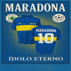 Camisa Retrô Boca Juniors Maradona 1980 ARG