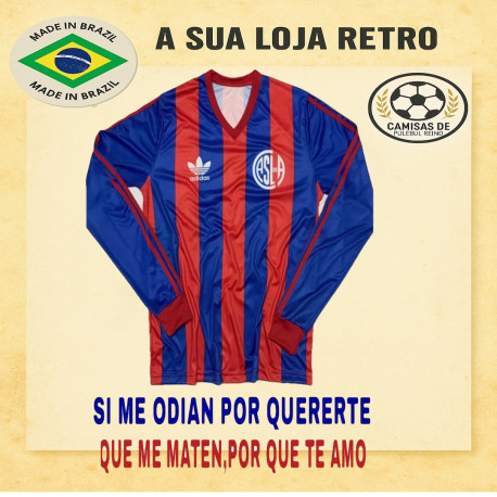 Camisa Retrô San Lorenzo de Almagro ML 1984