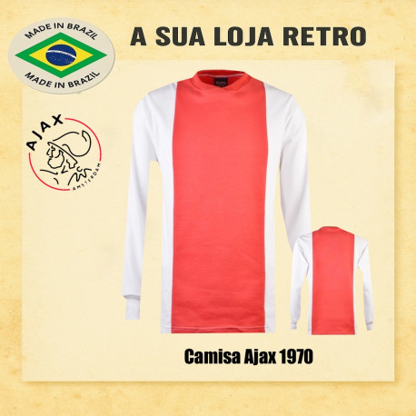 Camisa retrô Ajax 1973