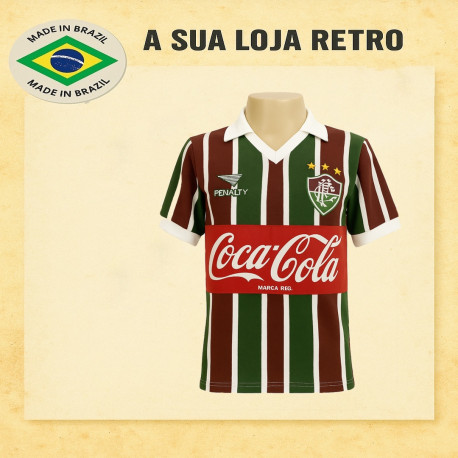 Camisa retrô Fluminense 1984- 1985 Sul America