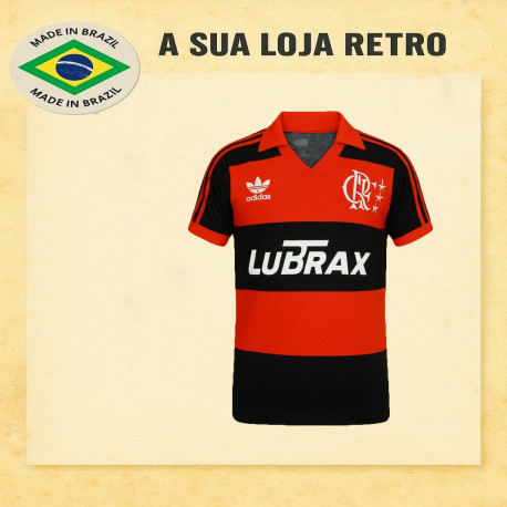 Camisa retro flamengo lubrax