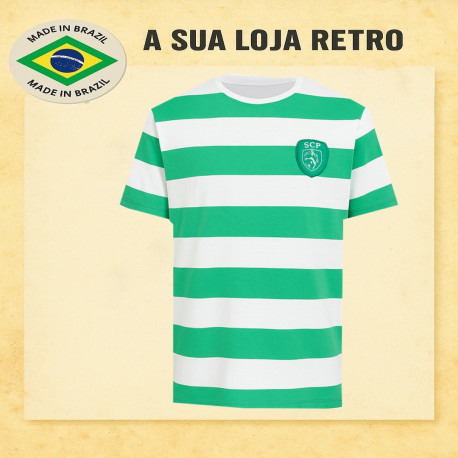Camisa Retrô Sporting de Portugal 1970 - POR