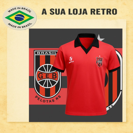 Camisa retrô GEB preta - 1961
