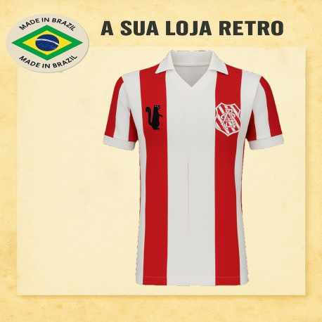 Camisa retrô Bangu gola polo 1980.