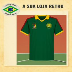 Camisa retrô dos Camarões