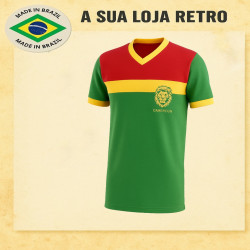 Camisa retrô dos Camarões
