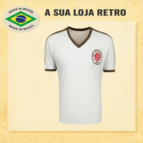 Camisa retrô st PAULI preta ML