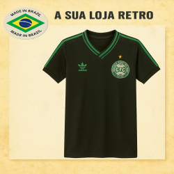 Camisa retrô Coritiba Comemorativa 3 Listraspreta coca cola
