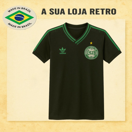 Camisa retrô Coritiba Comemorativa 3 Listraspreta coca cola