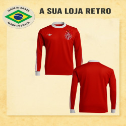 Camisa retrô Internacional Louro Verde ML -