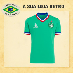 Camisa retrô AS st Etienne FRA