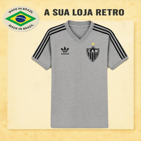 Camisa Atlético Mineiro Cinza 1980