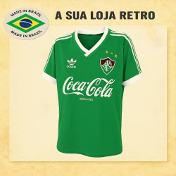 Camisa retrô comemorativa fluminense verde
