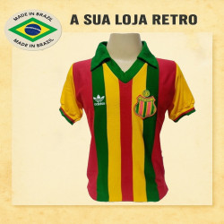 Camisa retrô Sampaio Corrêa Futebol Clube logo listrada