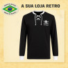 Camisa retrô st PAULI preta ML