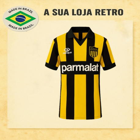 Camisa retrô Penarol Parmalat - URU