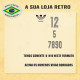 Camisa retrô Flamengo Lubrax amarelo- 1980