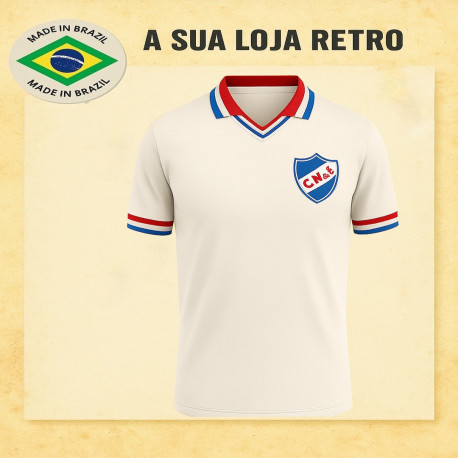 Camisa Retrô Nacional de Montevideo logo - URU