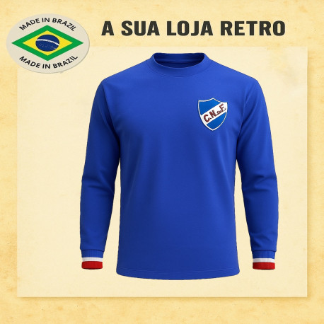 Camisa Retrô Nacional de Montevideo logo - URU