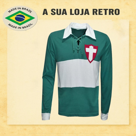 Camisa retrô Palmeiras Cruz de savoia 1914
