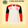 Camisa retrô Flamengo - 1981 manga longa