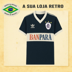 Camisa retrô Remo azul Banpara tradicional - 1986