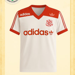 Camisa retrô Bangu branca treino logo 1987