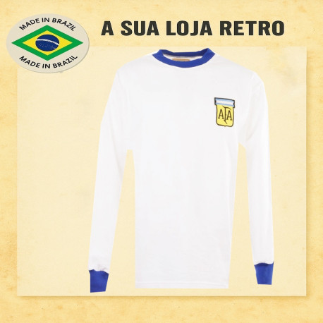Camisa retrô da Argentina le coq - 1980