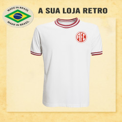 Camisa retrô América de Natal branca 1970