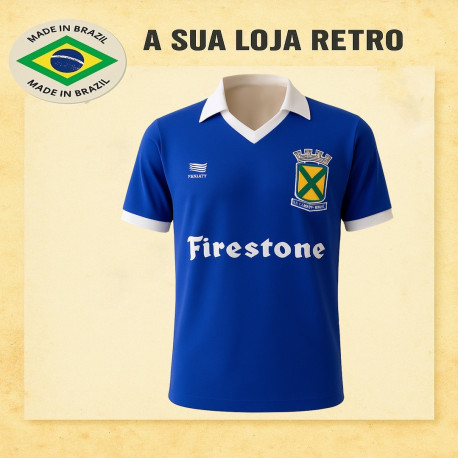 Camisa retrô Santo André Firestone 1985