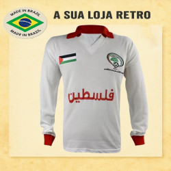Camisa retrô da Palestina ML 1980