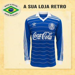 Camisa Retrô Palmeiras 1987 - Agip azul