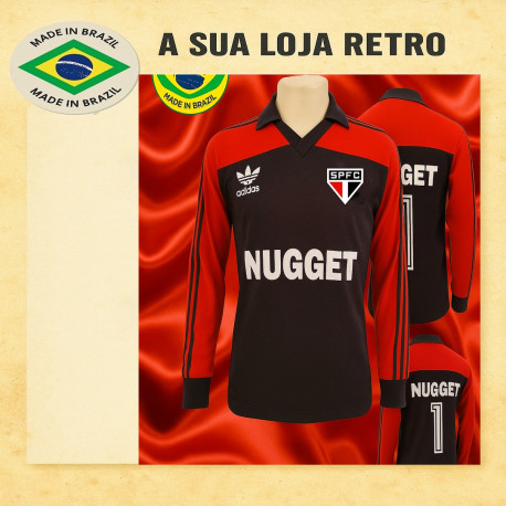 Camisa retrô São Paulo goleiro ML -1989