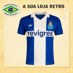 Camisa Retrô Sporting de Lisboa verde e branca- POR